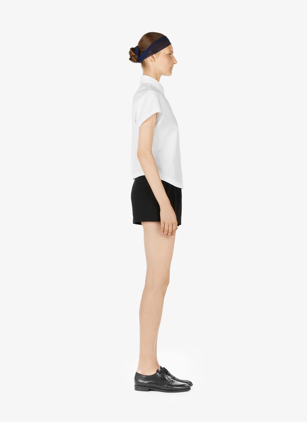 Alaïa Shorts Mit Hoher Taille Aus Baumwollgabardine Edition 1990 ALAÏA SCHWARZ ALAÏA SHORTS MIT HOHER TAILLE AUS BAUMWOLLGABARDINE EDITION 1990